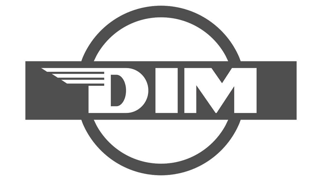 dim motor history logo