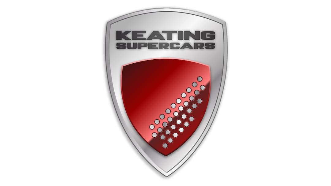 keating supercars history logo