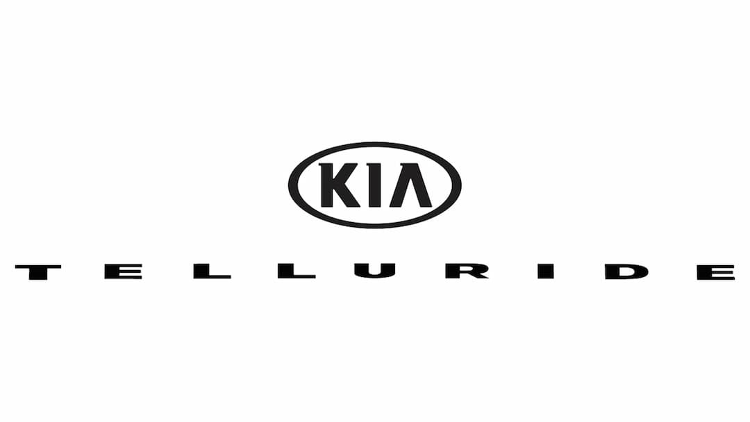 kia telluride history logo