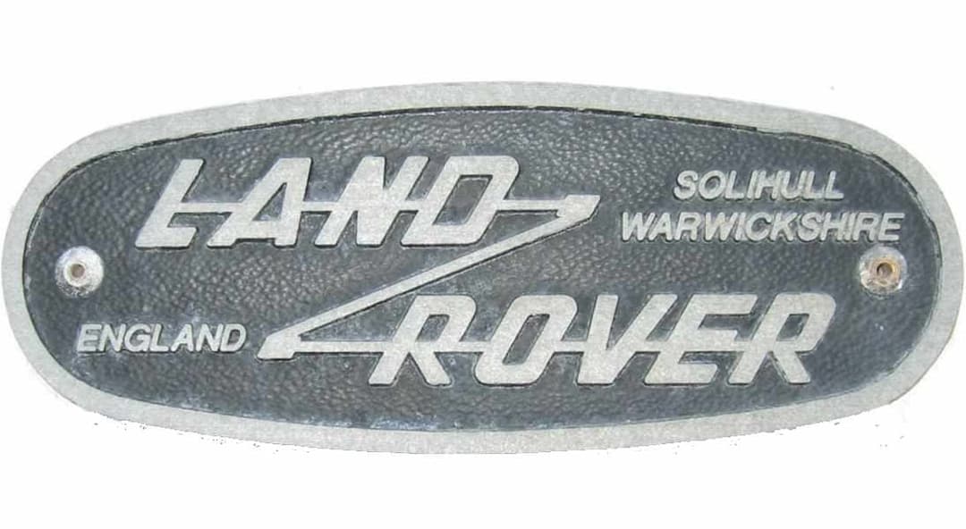 land rover history logo