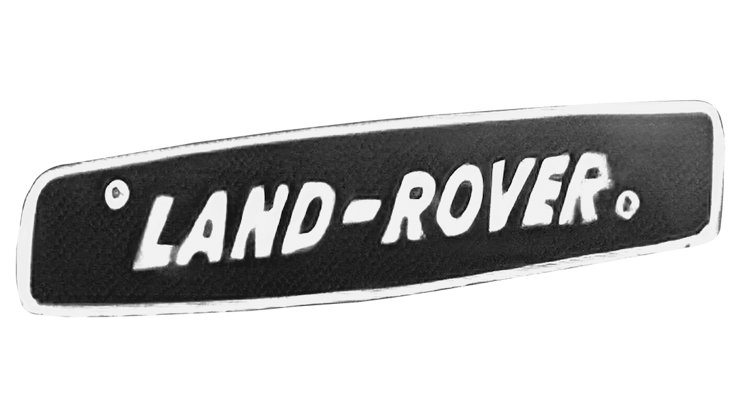 land rover history logo