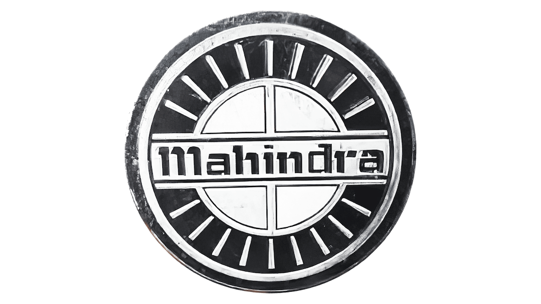 mahindra history logo