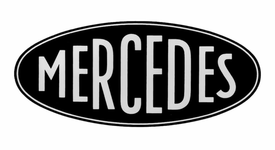 mercedes history logo