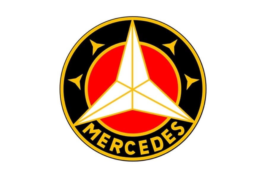 mercedes history logo