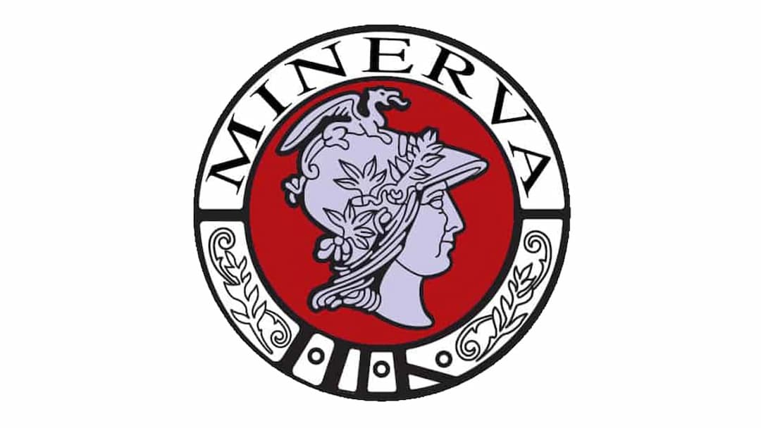 minerva automobile history logo