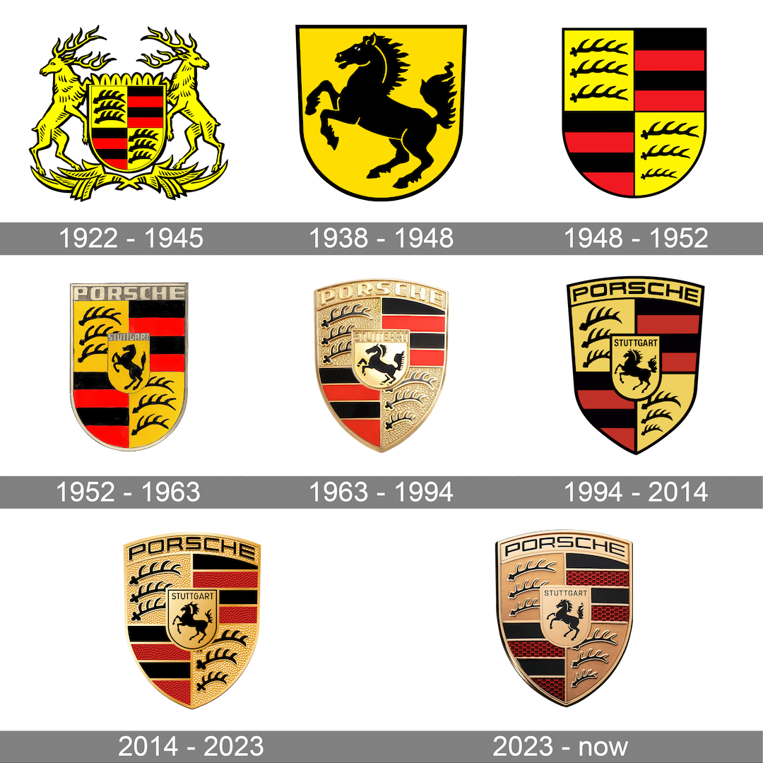 porsche history logo