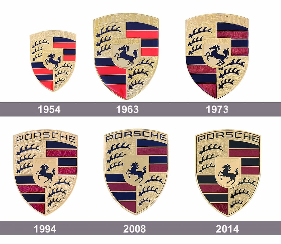 porsche history logo